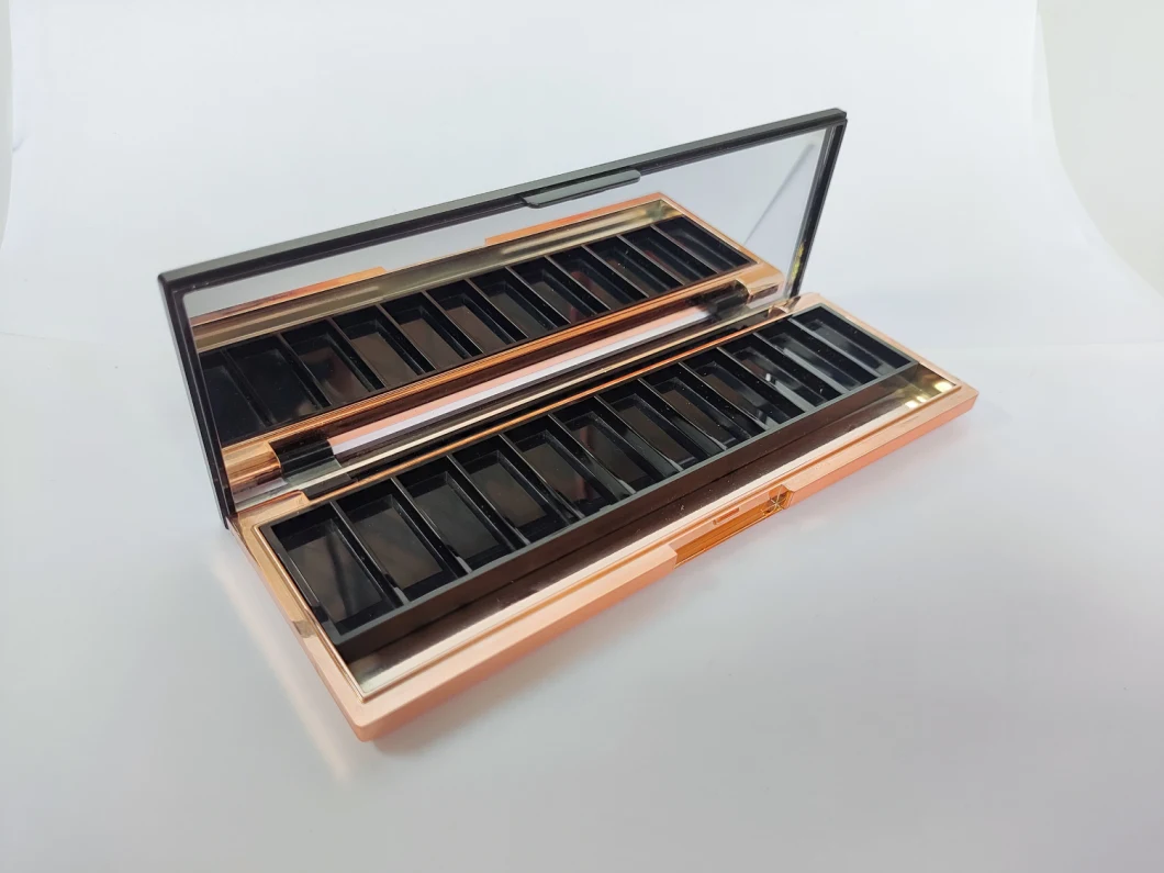 High End Quality Custom 12 Color Empty Eyeshadow Palette for Private Label